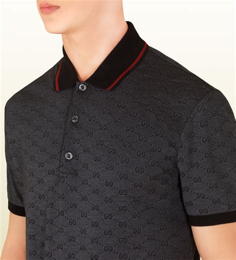 gucci short sleeve polo shirts|Gucci long sleeve shirt men's.